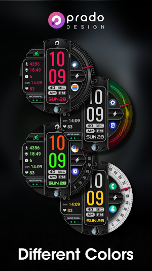 PRADO 59 Digital Watch Face Screenshot 3