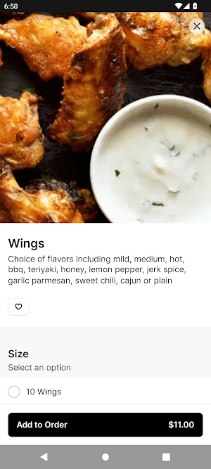 AJ's Pizza, Subs, and Wings Screenshot 3