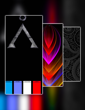 A53/A73 Punch Hole Wallpaper Screenshot 3