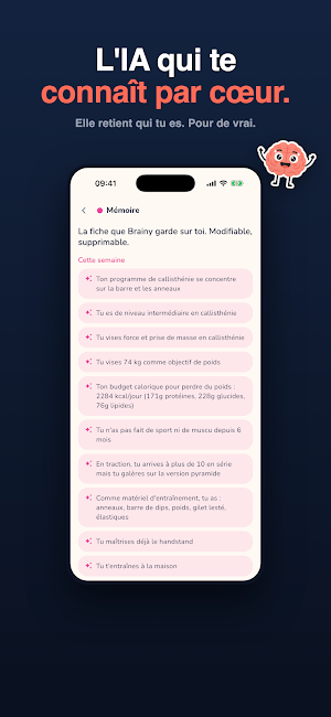 Brainy: coach de vie IA Screenshot 1
