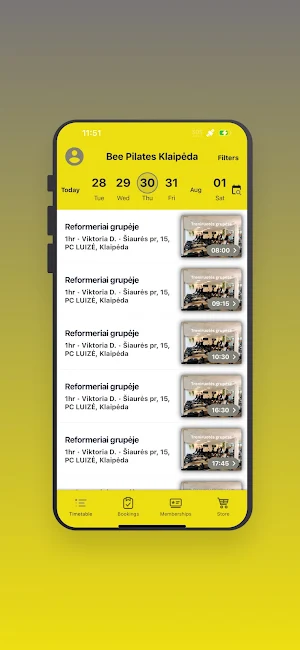 BEE PILATES KLAIPĖDA Screenshot 1