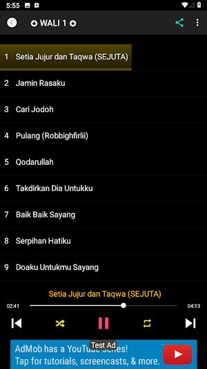 Wali Band Full Mp3 Offline Screenshot 0
