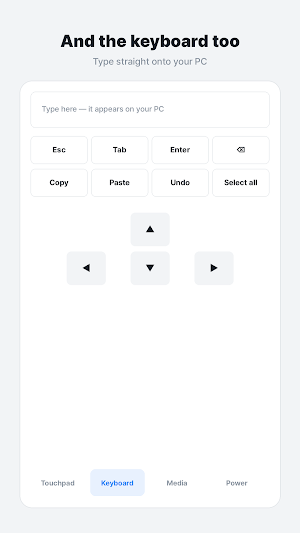 Mouse & Keyboard - PC Remote Screenshot 1