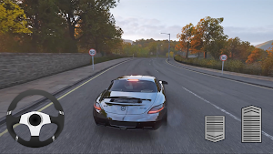 Mercedes Benz SLS AMG City Driving Simulator Screenshot 2