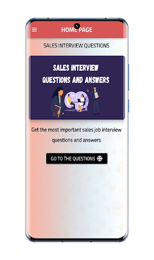 Sales interview questions Screenshot 1