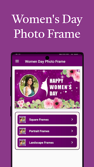 Women Day Photo Frame 2025 Screenshot 0