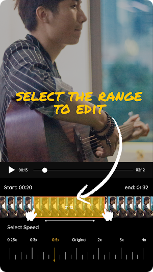 Slow & Fast Motion Video maker Screenshot 2