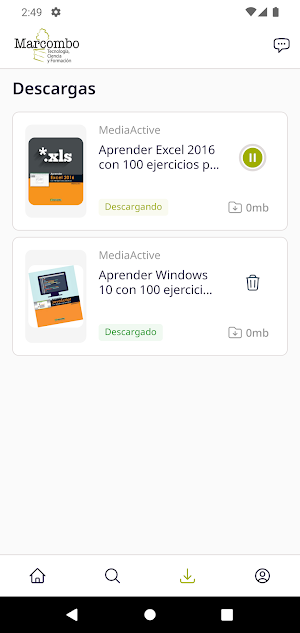 Marcombo Sentir Screenshot 1