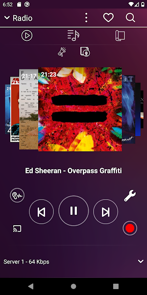 MyRadioOnline - Radio Italiane Screenshot 1