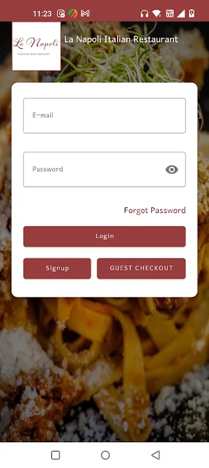 La Napoli Restaurants Screenshot 0