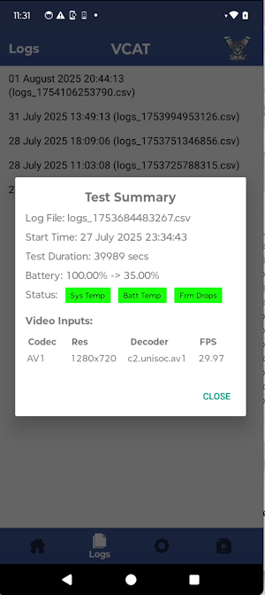 VCAT Screenshot 2