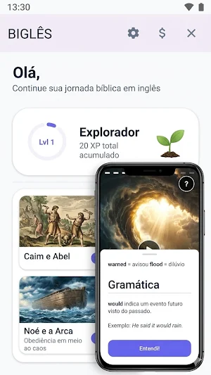Biglês = Bíblia + Inglês Screenshot 1