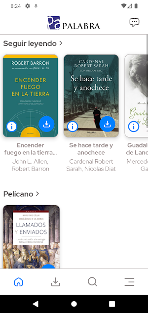 Ediciones Palabra Ebooks Screenshot 0