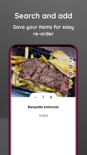 Entrecote et Frites Screenshot 2
