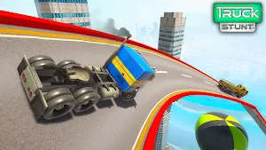 Extreme Ramp Truck Stunts 3D: Car Games Screenshot 2