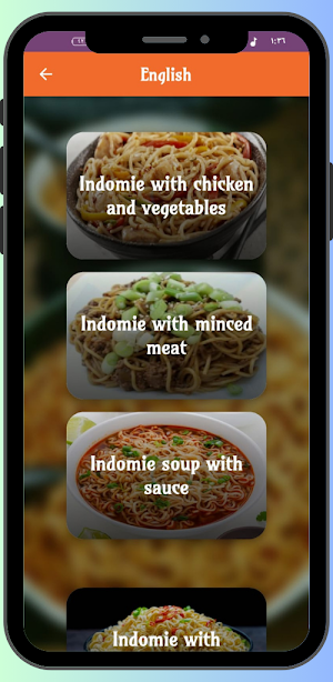 Noodle Recipies Screenshot 1