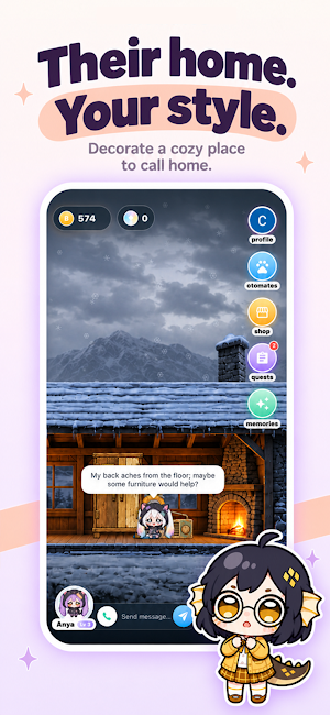 Otomates - AI companions Screenshot 2