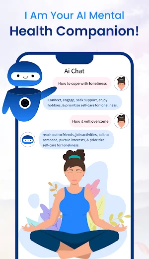 AI Mental Health Chat - Relief Screenshot 0