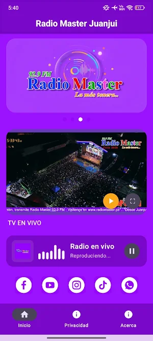 Radio Master Juanjui Screenshot 0