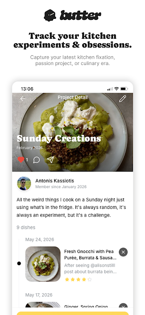 Butter: Cooking Diary, Recipes Screenshot 2