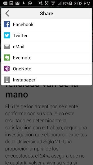 La Gaceta Screenshot 0