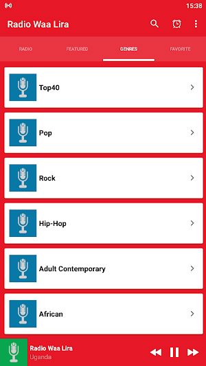 radio waa lira Screenshot 2