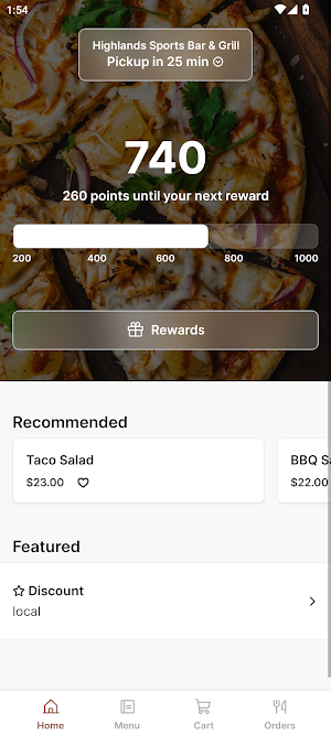 Highlands Sports Bar & Grill Screenshot 0