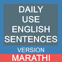 Daily Use English Sentences In Marathi