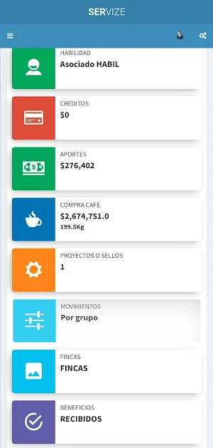 COOPSANTANDER Servize Screenshot 2