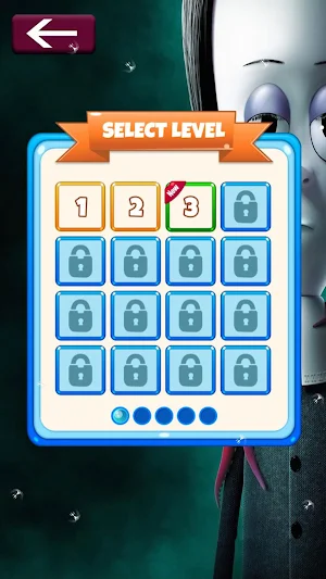 Wednesday Addams: Match 3 Game Screenshot 1