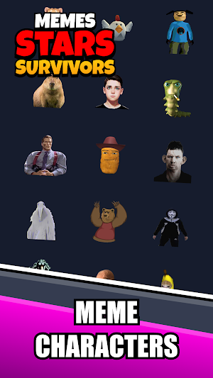 Meme Stars Survivors Screenshot 2