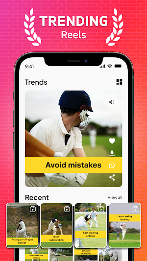 Cricket Tips Videos Screenshot 1