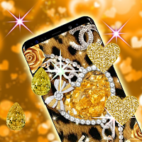 Golden Diamond Live Wallpaper