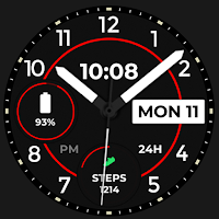 Night 06A - Analog Watch Face