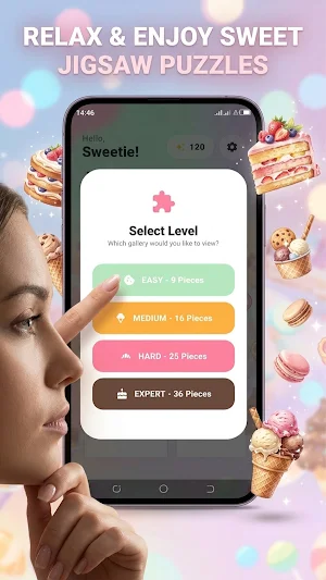 Dessert Jigsaw Puzzle Game Screenshot 3