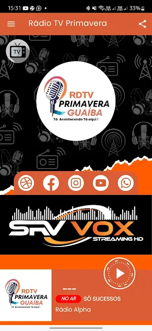 Rádio TV Primavera Screenshot 1