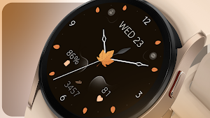 Elegant Autumn watch face Screenshot 0