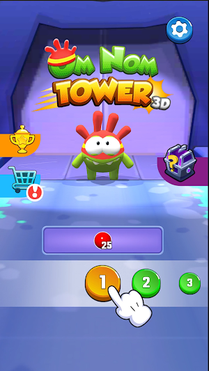 Om Nom Tower 3D Screenshot 0
