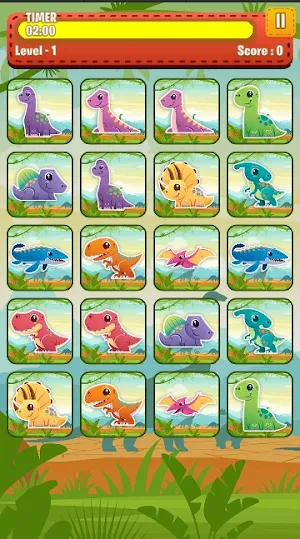 Dinosaur Match Game Screenshot 2