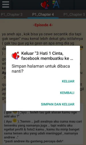 3 Hati 1 Cinta (Kaskus sfth) Screenshot 3