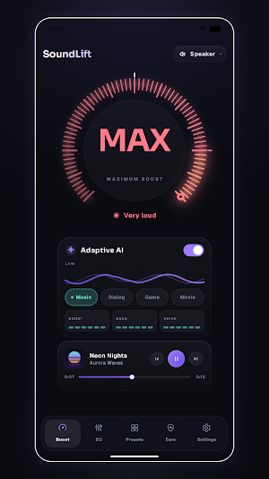SoundLift: Volume Booster, EQ Screenshot 3