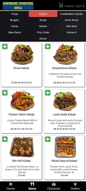 Aberdare Charcoal Grill Screenshot 2