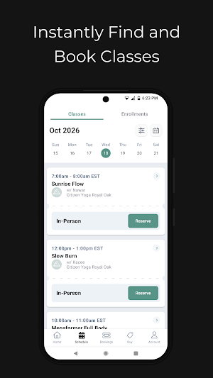 Citizen Yoga Screenshot 2