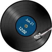 TSD23 Vinyl Watch Face Wear OS