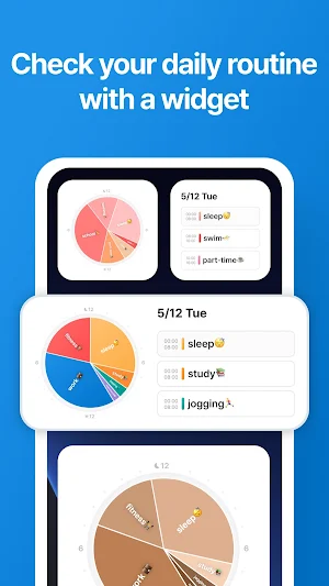 DayRoutine - Pie Timetable Screenshot 1