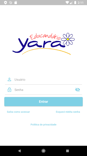 Educandário Yara App Screenshot 0