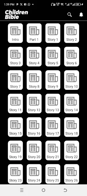 Book of Bible Stories Screenshot 1