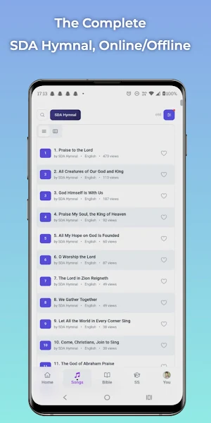 Adventist Hymnal - SDA Screenshot 1