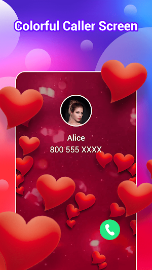 Call Screen - Color Phone Screen, Call Flash Screenshot 1