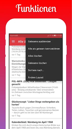 Nürnberg Nachrichten Screenshot 2